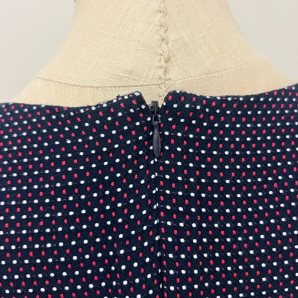 Tommy Hilfiger Navy Mini Dress with Dots - Picture 6 of 8